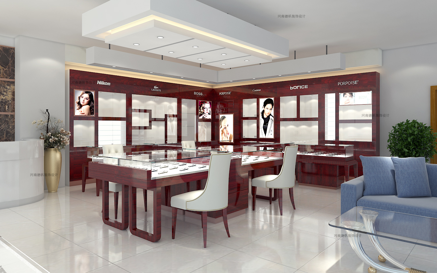江蘇常州眼鏡店裝修設(shè)計(jì)  眼鏡店裝修 江蘇常州眼鏡店裝修設(shè)計(jì)圖 江蘇常州眼鏡店裝修設(shè)計(jì)效果圖