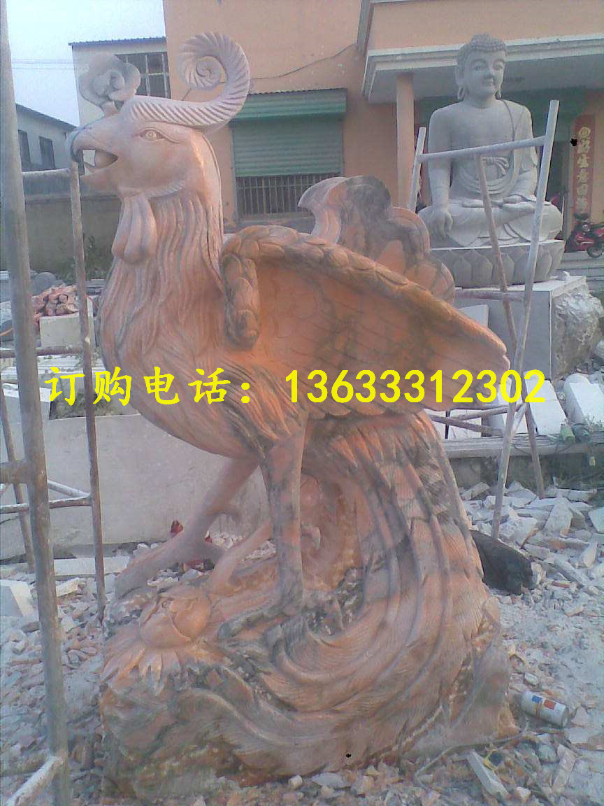 鳳凰雕塑圖片/鳳凰雕塑樣板圖 (3)