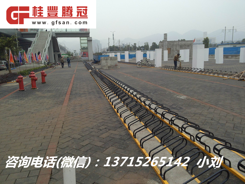 工廠價自行車停車架直銷揚州圖片