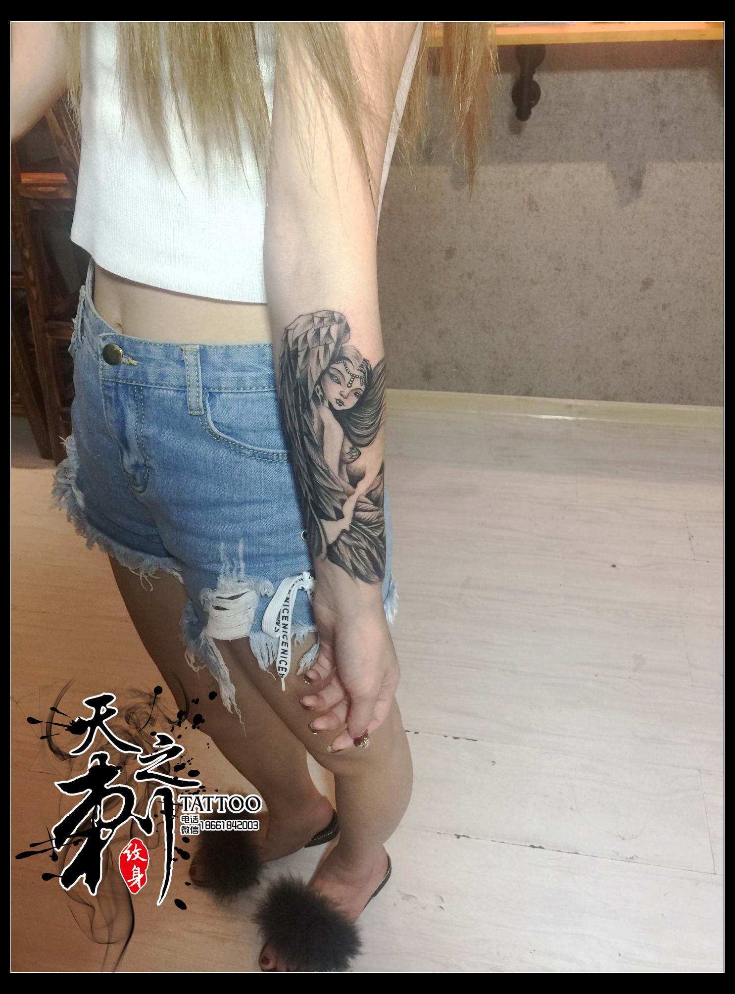 青島李村紋身 女生紋身圖案大全圖片