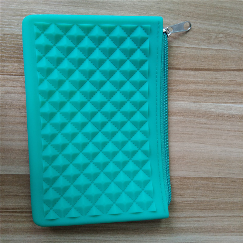 硅膠兒童錢包 粉色硅膠雜件包圖片