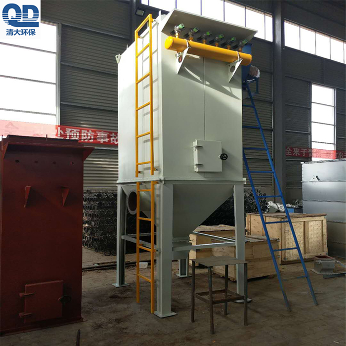 清大專業(yè)生產(chǎn)單機(jī)布袋除塵器圖片