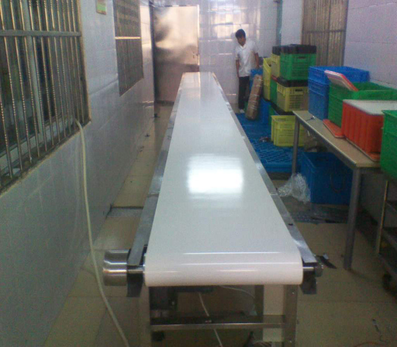 304不銹鋼P(yáng)U食品輸送機(jī)流水線圖片/304不銹鋼P(yáng)U食品輸送機(jī)流水線樣板圖 (1)