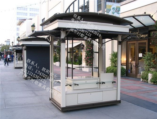 成都美食街定制小吃售賣屋 步行街飾品售貨亭 戶外優(yōu)質(zhì)手推車