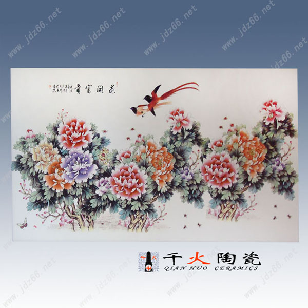 景德鎮(zhèn)陶瓷裝飾瓷板畫廠家 手繪瓷板畫批發(fā)