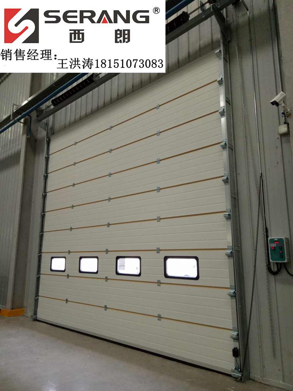 大型廠房滑軌提升門圖片/大型廠房滑軌提升門樣板圖 (3)