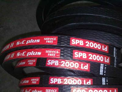 SPA三角帶，阻抗SPB三角帶