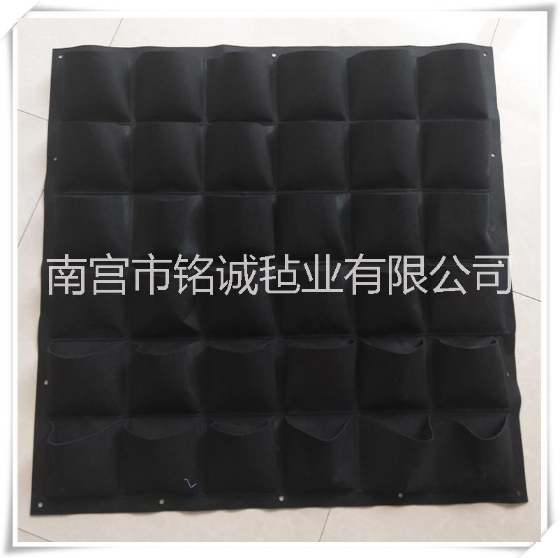 無(wú)紡毛氈布廠家直銷 壁掛毛氈種植袋批發(fā) 可按需定制多樣植物袋毛氈布 壁掛毛氈種價(jià)格圖片