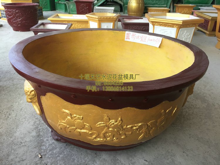 水泥花盆玻璃鋼模具，花盆模具制作水泥花盆什么季節(jié)*合適