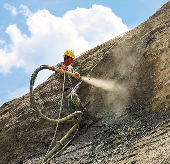 佛山西樵山邊坡支護(hù)施工隊(duì)圖片