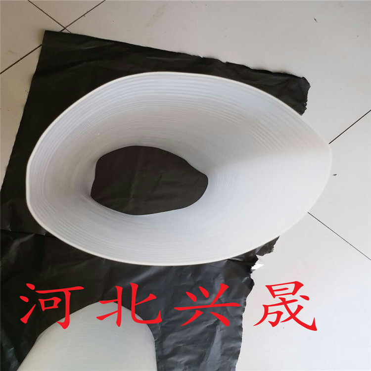 廠家直銷白色耐高溫硅膠管大口徑波紋硅膠管異型硅膠管
