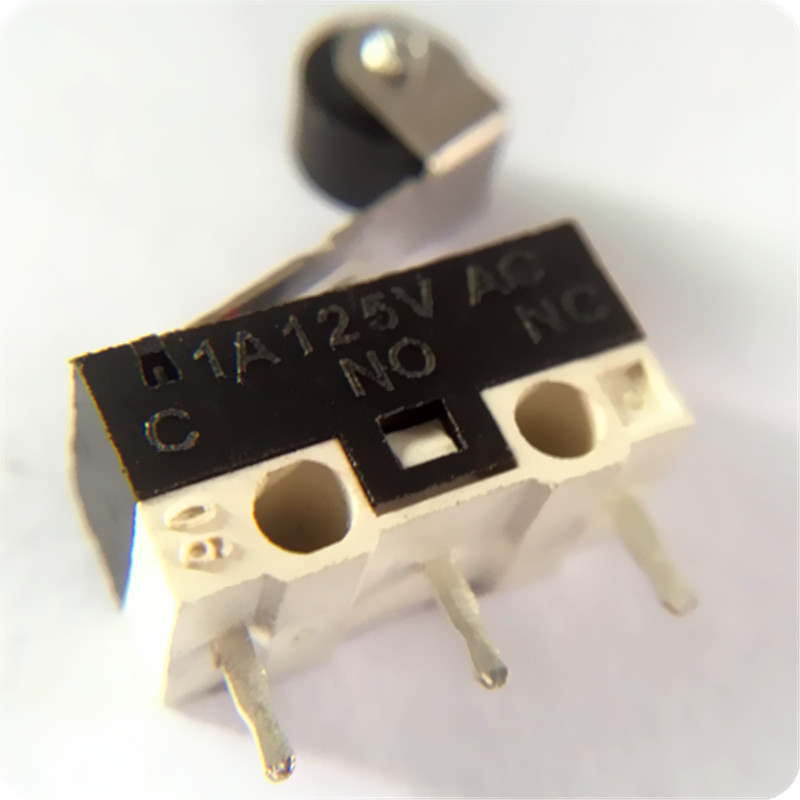 微動開關 長柄帶輪限位開關 小行程常閉微動開關 長壽命鼠標開關