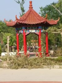 庭院長(zhǎng)廊景觀圖片/庭院長(zhǎng)廊景觀樣板圖 (3)