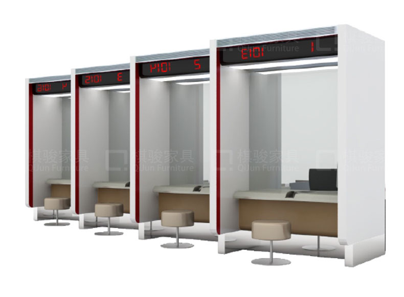 銀行家具廠現(xiàn)金柜臺(tái)定制銀行家具圖片