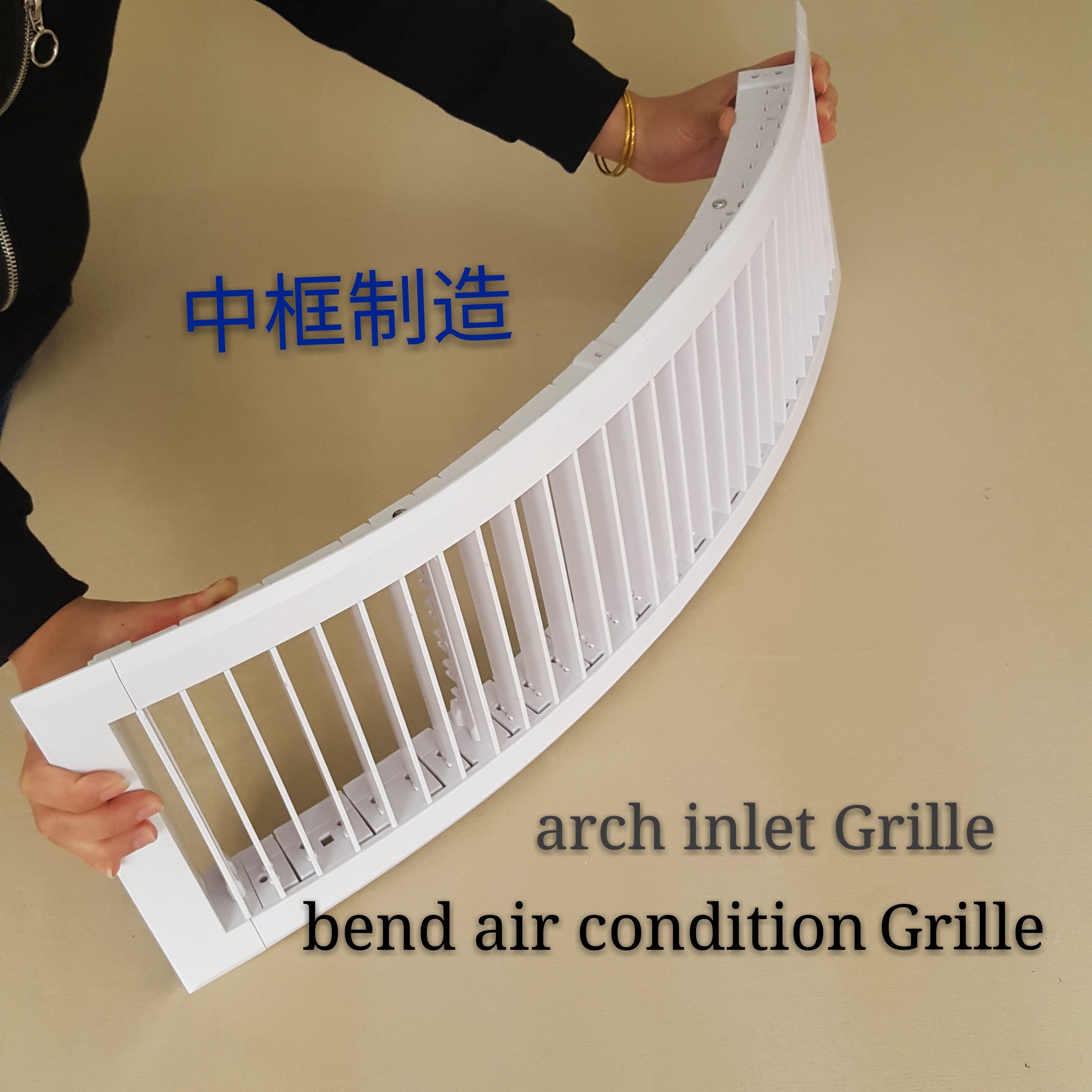 中央空調弧形風口/ABS空出風口圖片/中央空調弧形風口/ABS空出風口樣板圖 (4)