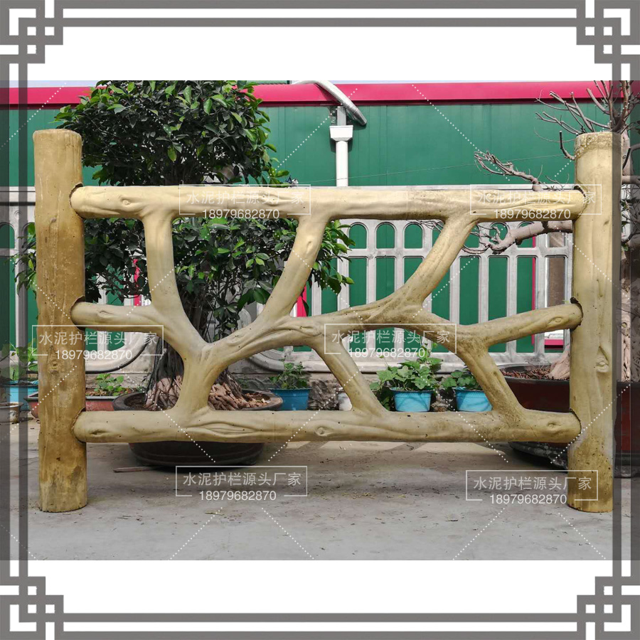 江西水泥仿藤護(hù)欄 異形生態(tài)木護(hù)欄圖片/江西水泥仿藤護(hù)欄 異形生態(tài)木護(hù)欄樣板圖 (3)