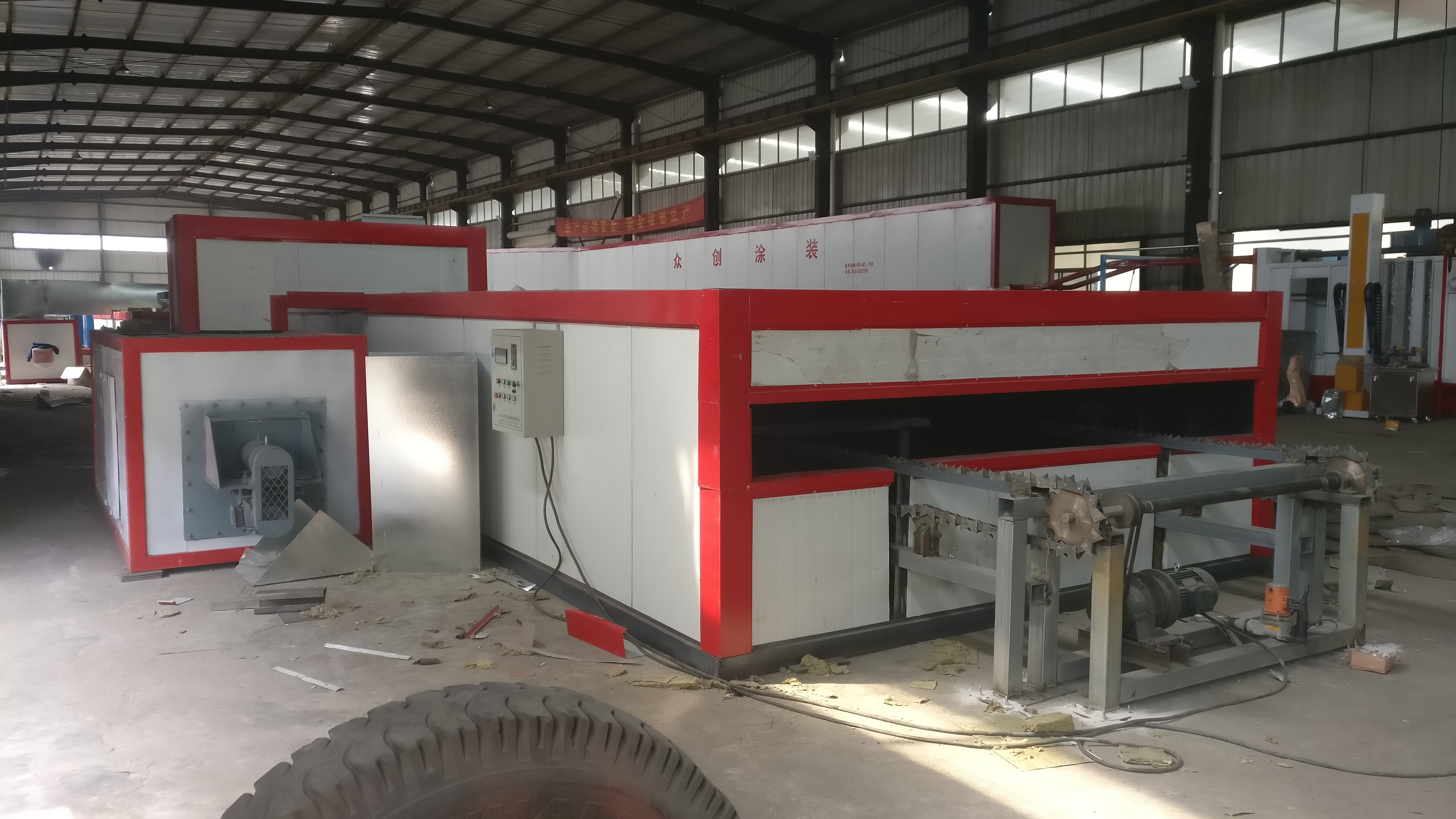 靜電噴涂流水線圖片/靜電噴涂流水線樣板圖 (4)