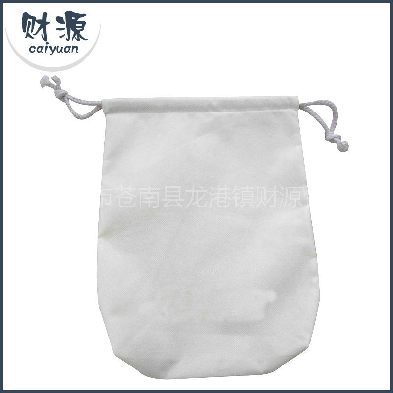 環(huán)保帆布手提束口袋圖片/環(huán)保帆布手提束口袋樣板圖 (2)