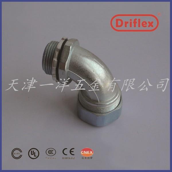 天津Driflex 鋅合金90度彎頭壓鑄彎頭LTCD-23