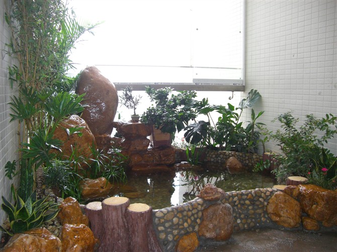 庭院假山圖片/庭院假山樣板圖 (2)
