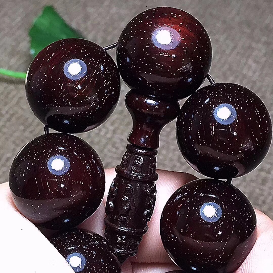 小葉紫檀爆滿細(xì)星手串，江西小葉紫檀爆滿細(xì)星手串，小葉紫檀手串價(jià)格