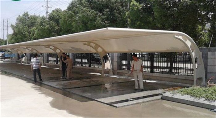 膜結(jié)構(gòu)車棚圖片