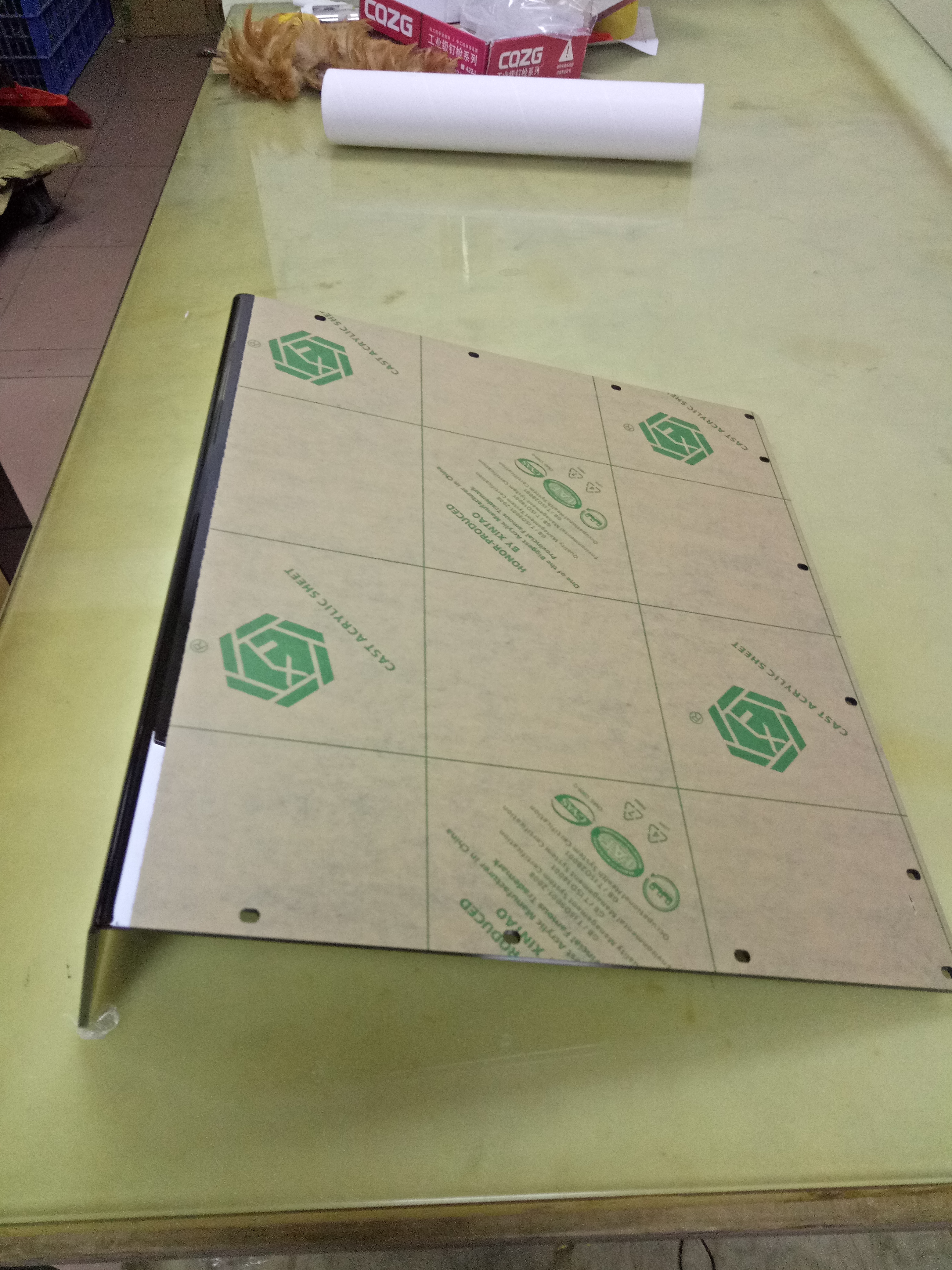 有機玻璃設(shè)備面罩圖片/有機玻璃設(shè)備面罩樣板圖 (4)