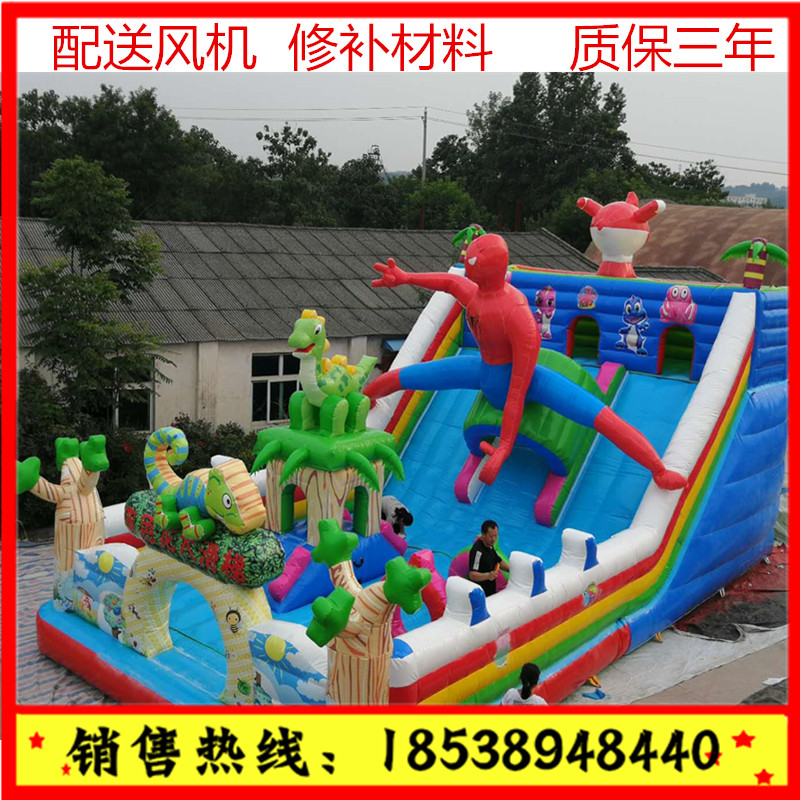 蜘蛛俠充氣城堡圖片/蜘蛛俠充氣城堡樣板圖 (1)