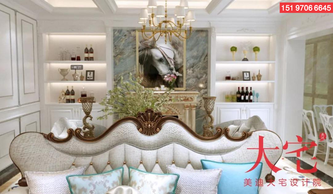 中航云璽 中航翡翠灣別墅美式風格圖片/中航云璽 中航翡翠灣別墅美式風格樣板圖 (1)