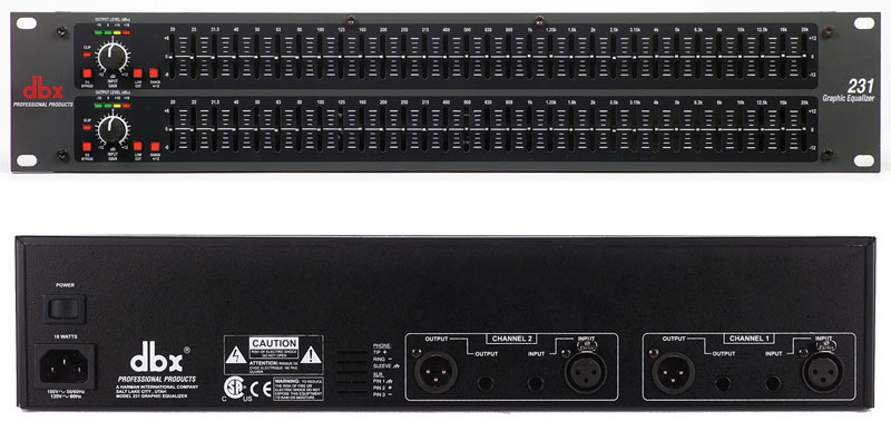 DBX 231 DBX均衡器批发零售 DBX231均衡器 美国DBX均衡器 均衡器 双31 段恒定Q 频段均衡器图片