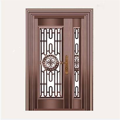 別墅大門鋁銅門圖片/別墅大門鋁銅門樣板圖 (4)