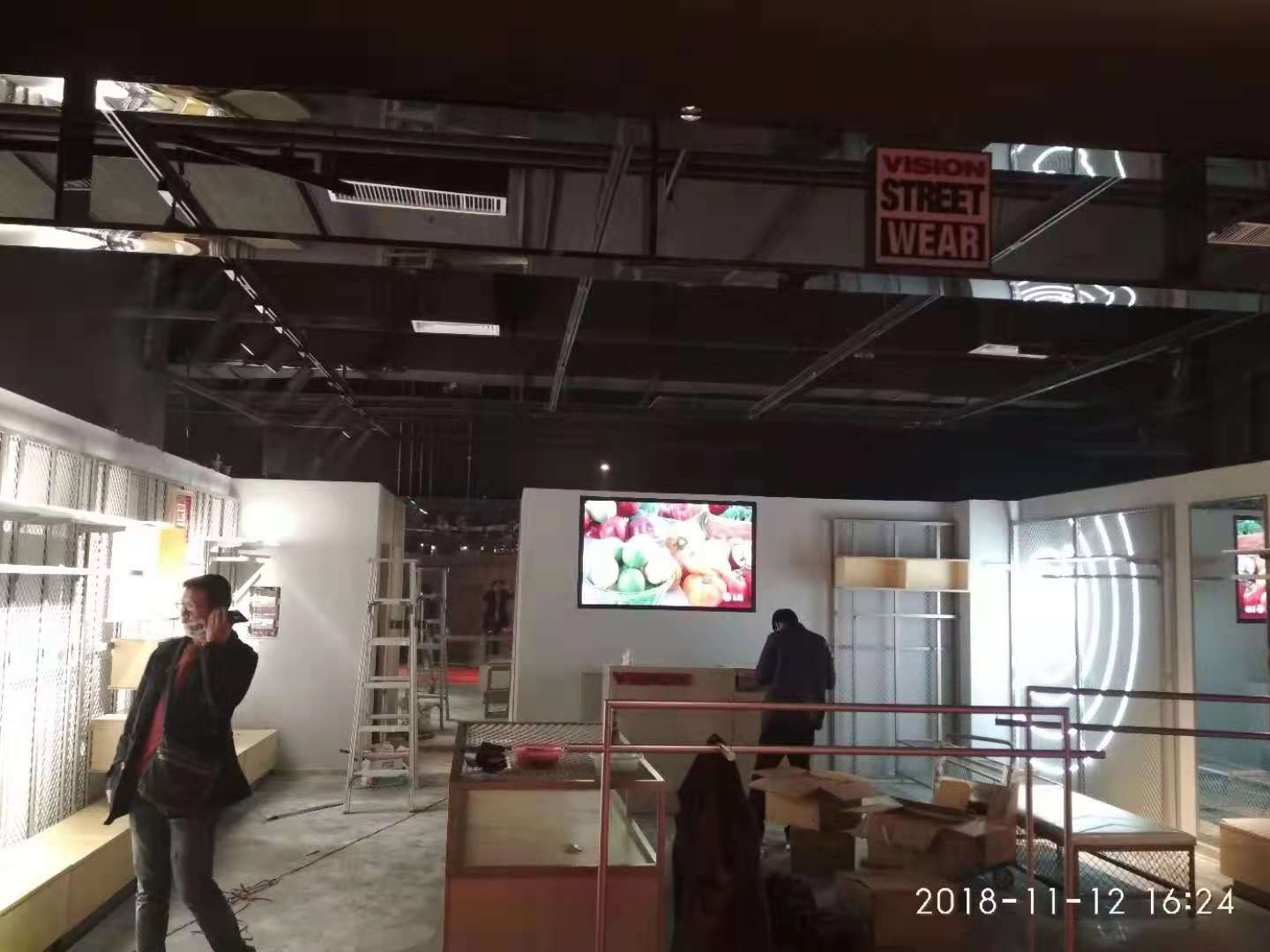 河南科視電子商鋪背景屏產(chǎn)品