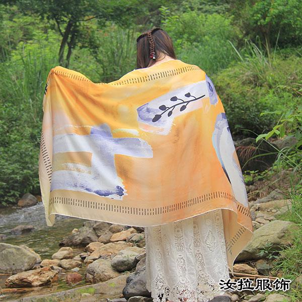寧波梭織圍巾廠圖片/寧波梭織圍巾廠樣板圖 (2)