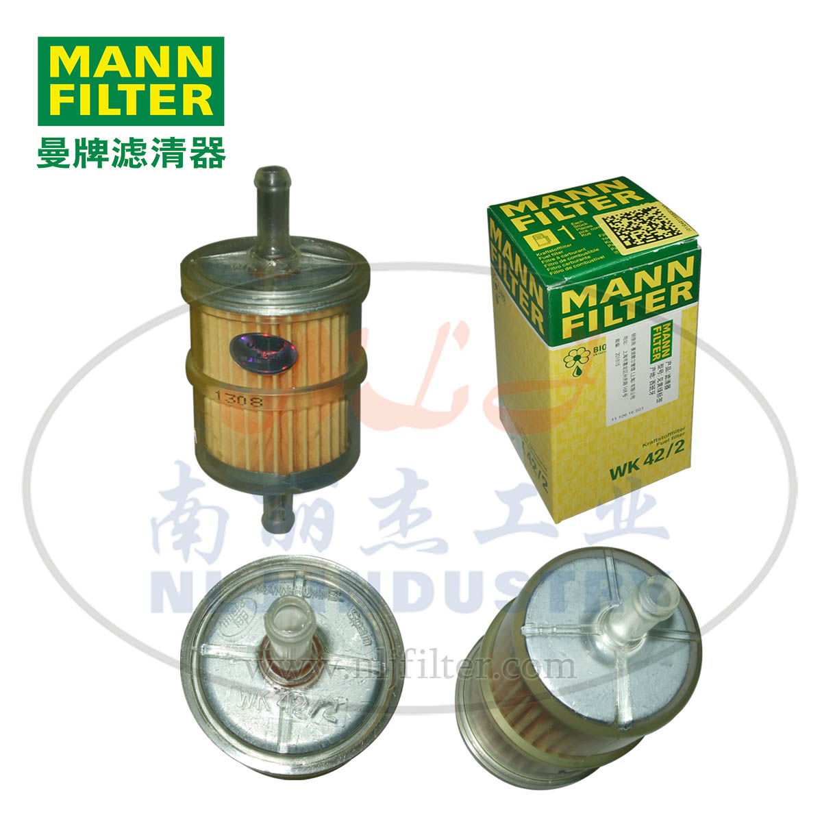 MANN-FILTER(曼牌濾清器)燃濾WK42/2