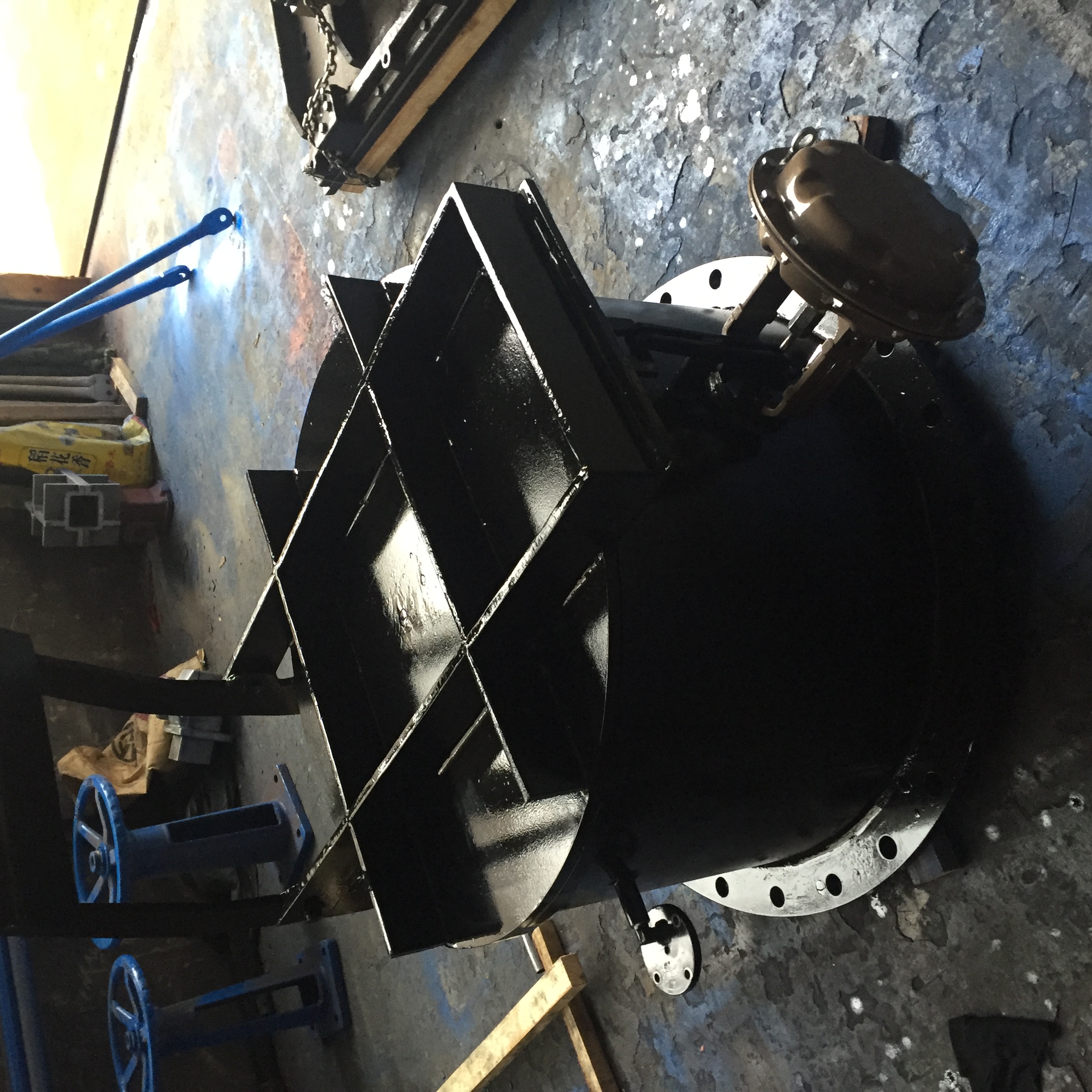 鋼制閘門圖片/鋼制閘門樣板圖 (2)