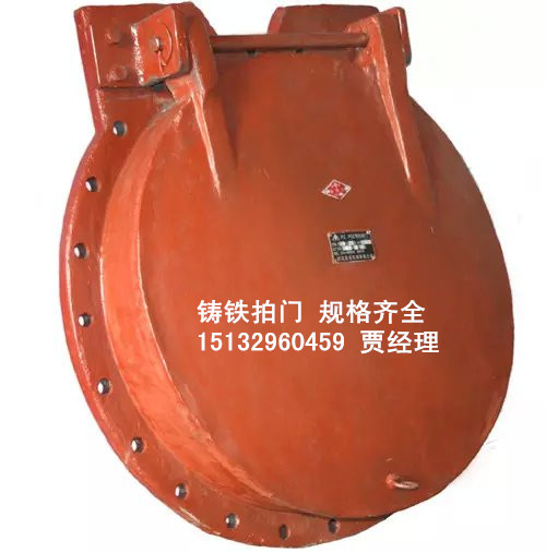 鑄鐵圓拍門(mén)圖片/鑄鐵圓拍門(mén)樣板圖 (4)