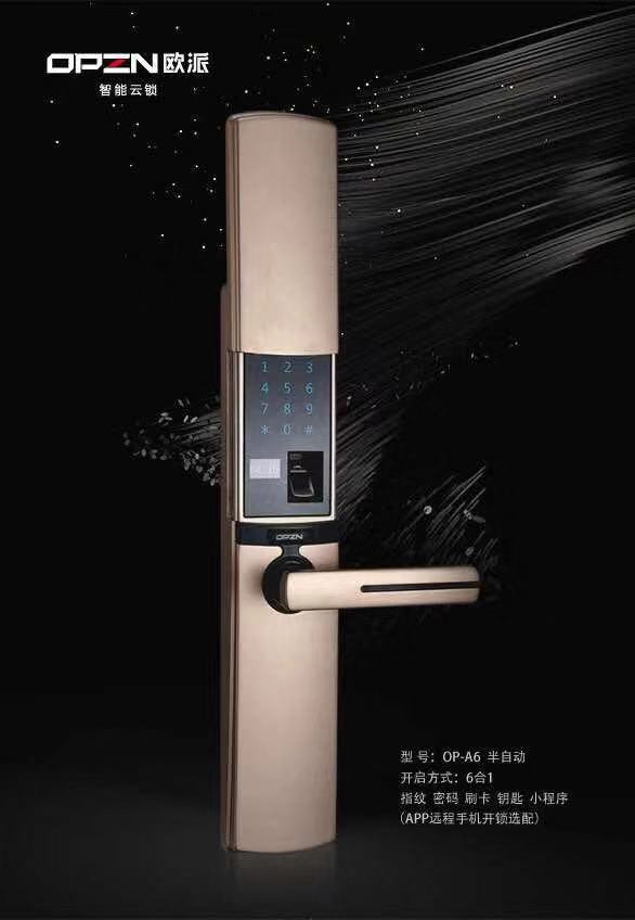 防盜智能指紋鎖圖片/防盜智能指紋鎖樣板圖 (2)