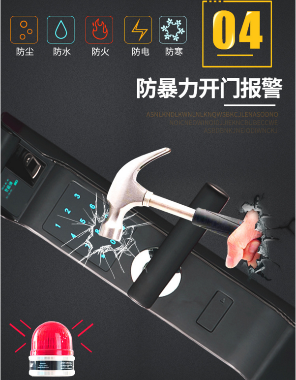 遙控密碼門鎖圖片/遙控密碼門鎖樣板圖 (4)