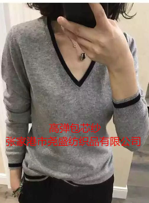 高彈粘錦三股包芯紗圖片/高彈粘錦三股包芯紗樣板圖 (2)
