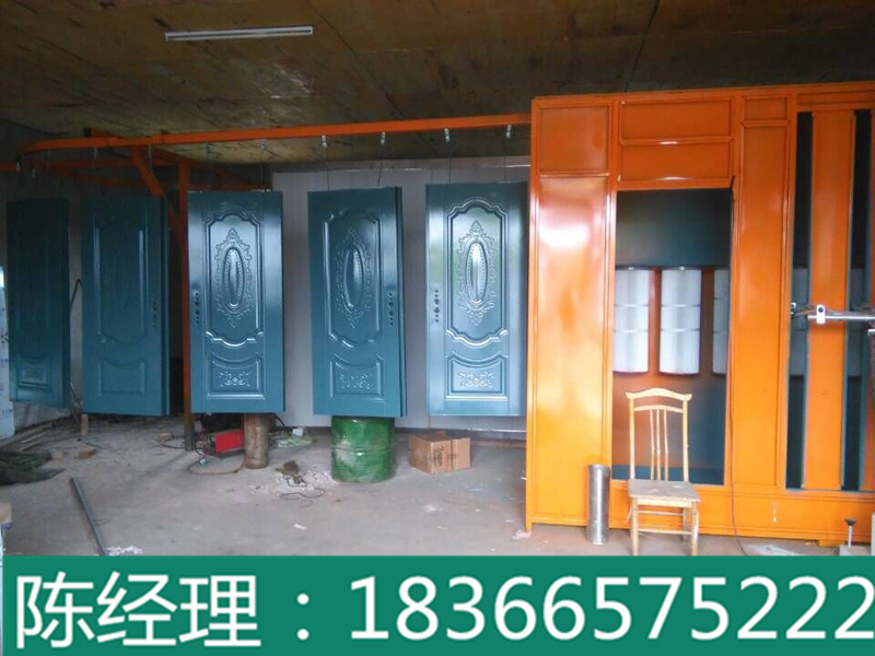 防盜門噴涂線 防盜門涂裝流水線  眾創(chuàng)專注涂裝十年時間