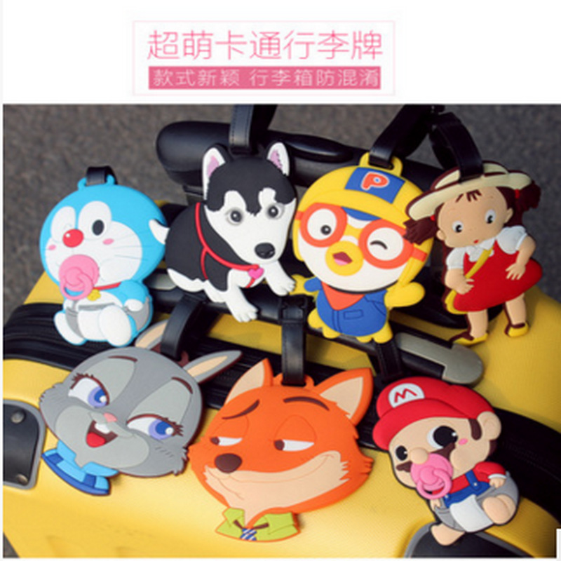 PVC卡通軟膠行李牌圖片/PVC卡通軟膠行李牌樣板圖 (3)
