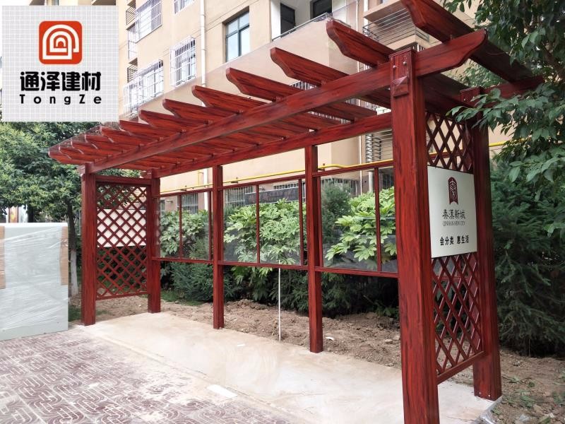 西安涼亭安裝圖片/西安涼亭安裝樣板圖 (4)