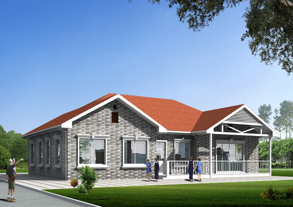 大美居輕鋼結(jié)構(gòu)住宅圖片