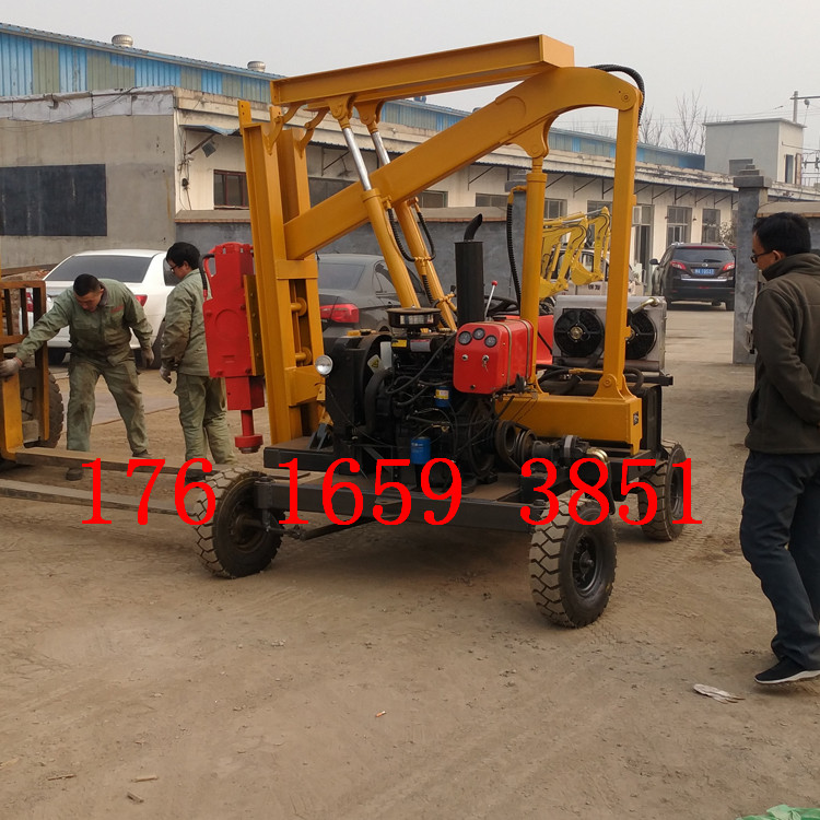 護(hù)欄打樁機(jī)圖片/護(hù)欄打樁機(jī)樣板圖 (3)
