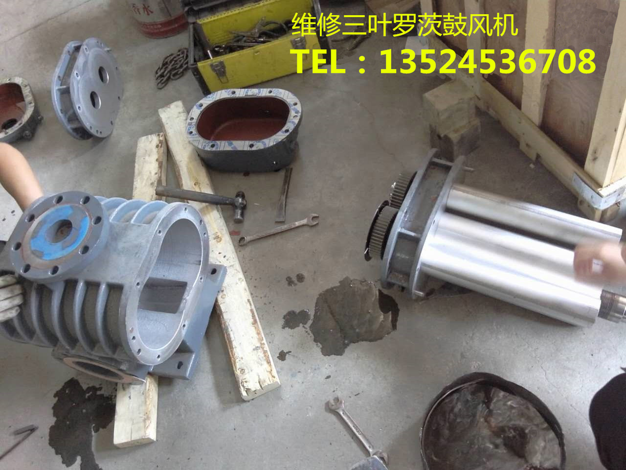 羅茨鼓風(fēng)機維修圖片/羅茨鼓風(fēng)機維修樣板圖 (1)