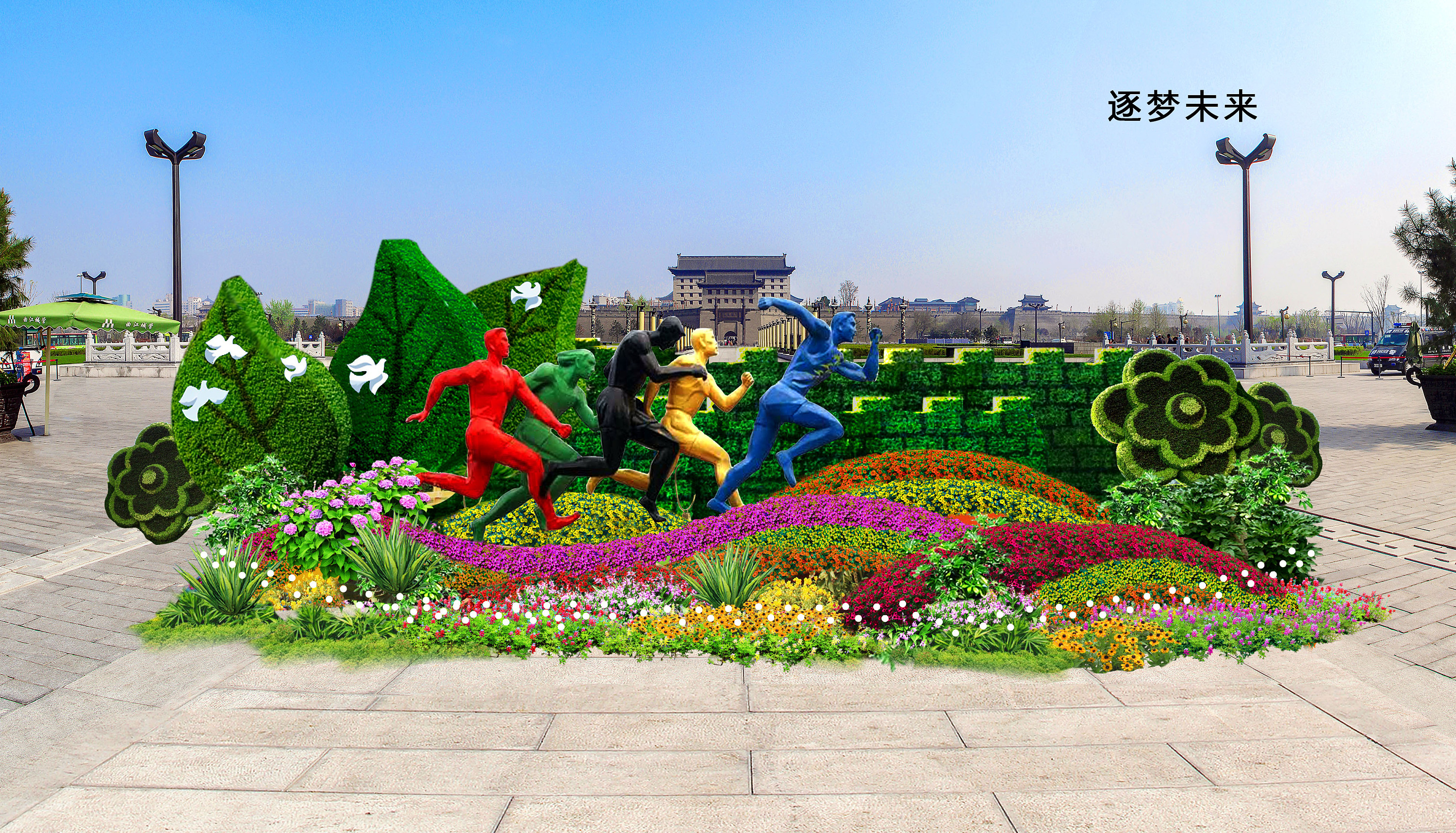 廣場地標圖片/廣場地標樣板圖 (2)