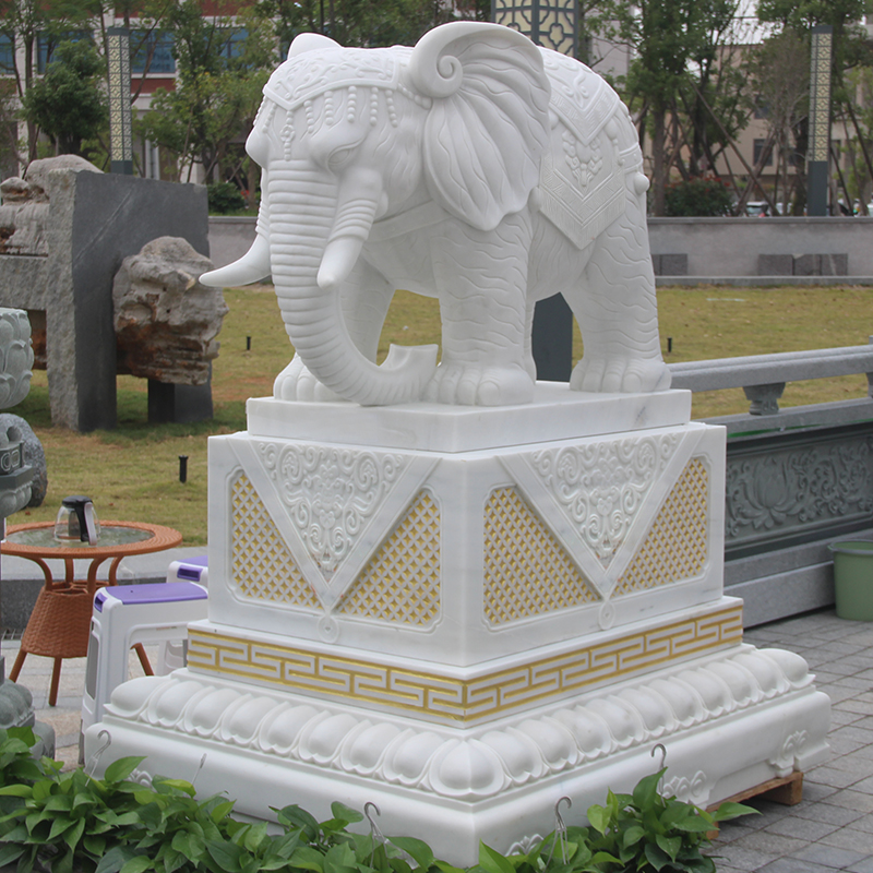 石材大象圖片/石材大象樣板圖 (2)