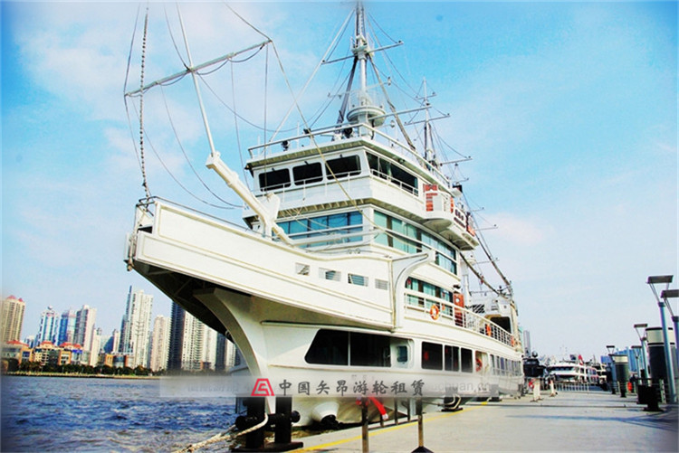 浦江游船租賃 船長(zhǎng)8號(hào)出租 上海租游輪 游輪婚禮婚宴