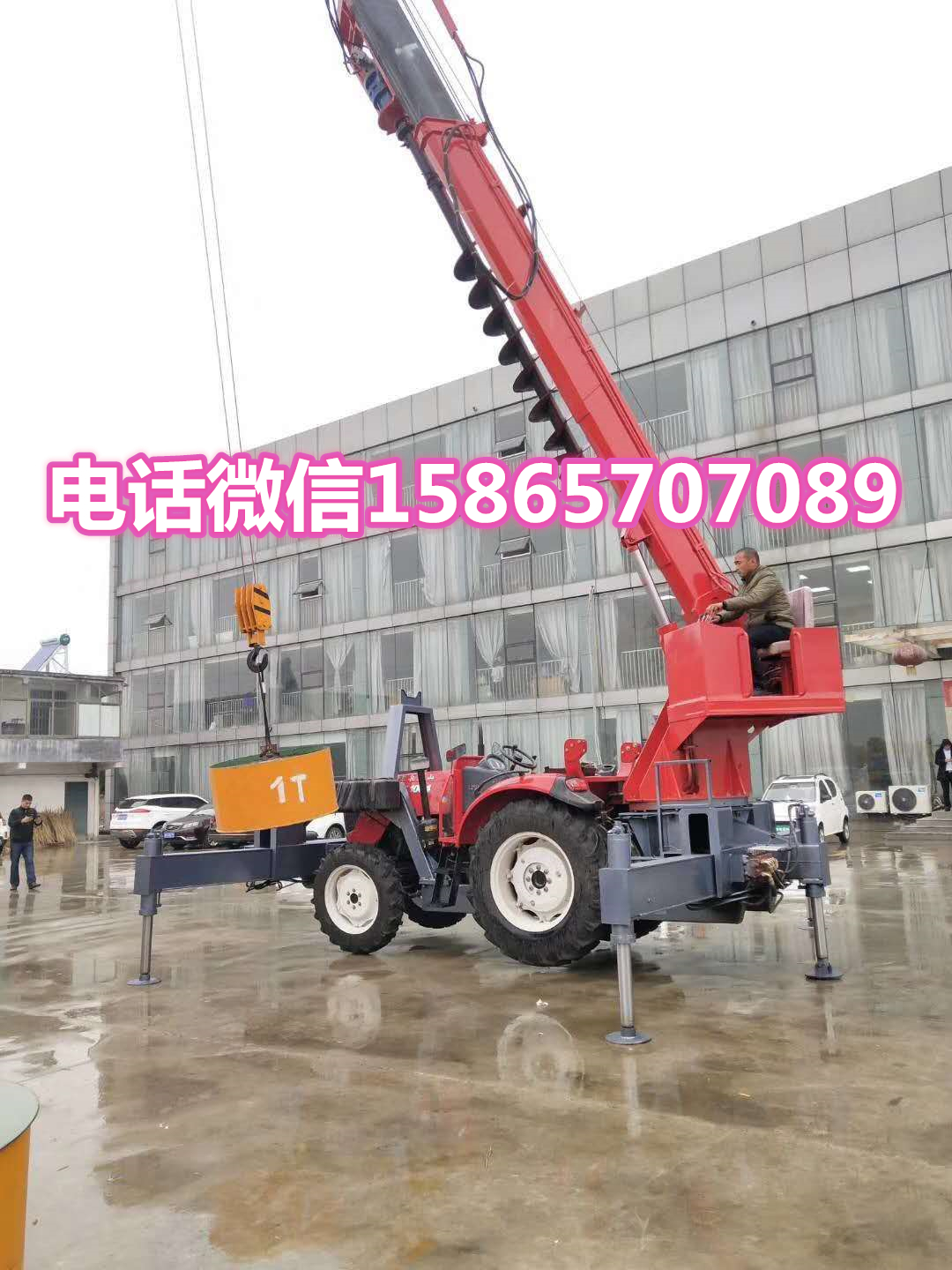 四驅(qū)拖拉機(jī)吊車 越野式小吊車 拖拉機(jī)吊車專業(yè)定制改裝