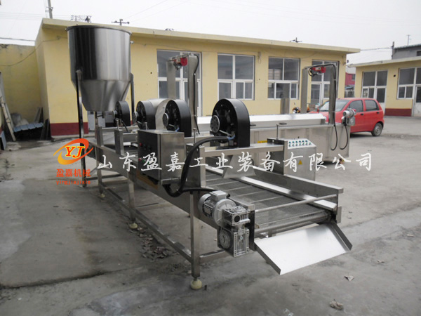 盈嘉雞肉制品油炸流水線圖片/盈嘉雞肉制品油炸流水線樣板圖 (3)